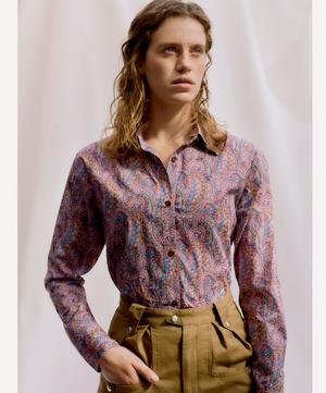 Liberty Fabrics - Camargue Cowboy Shirt Sewing Pattern Size XL-XXL image number 3