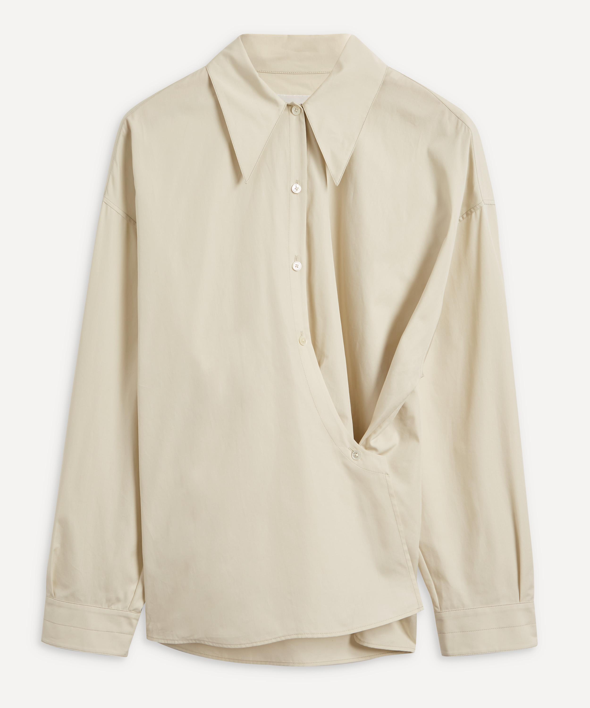 LEMAIRE TWISTED SHIRT,000721897