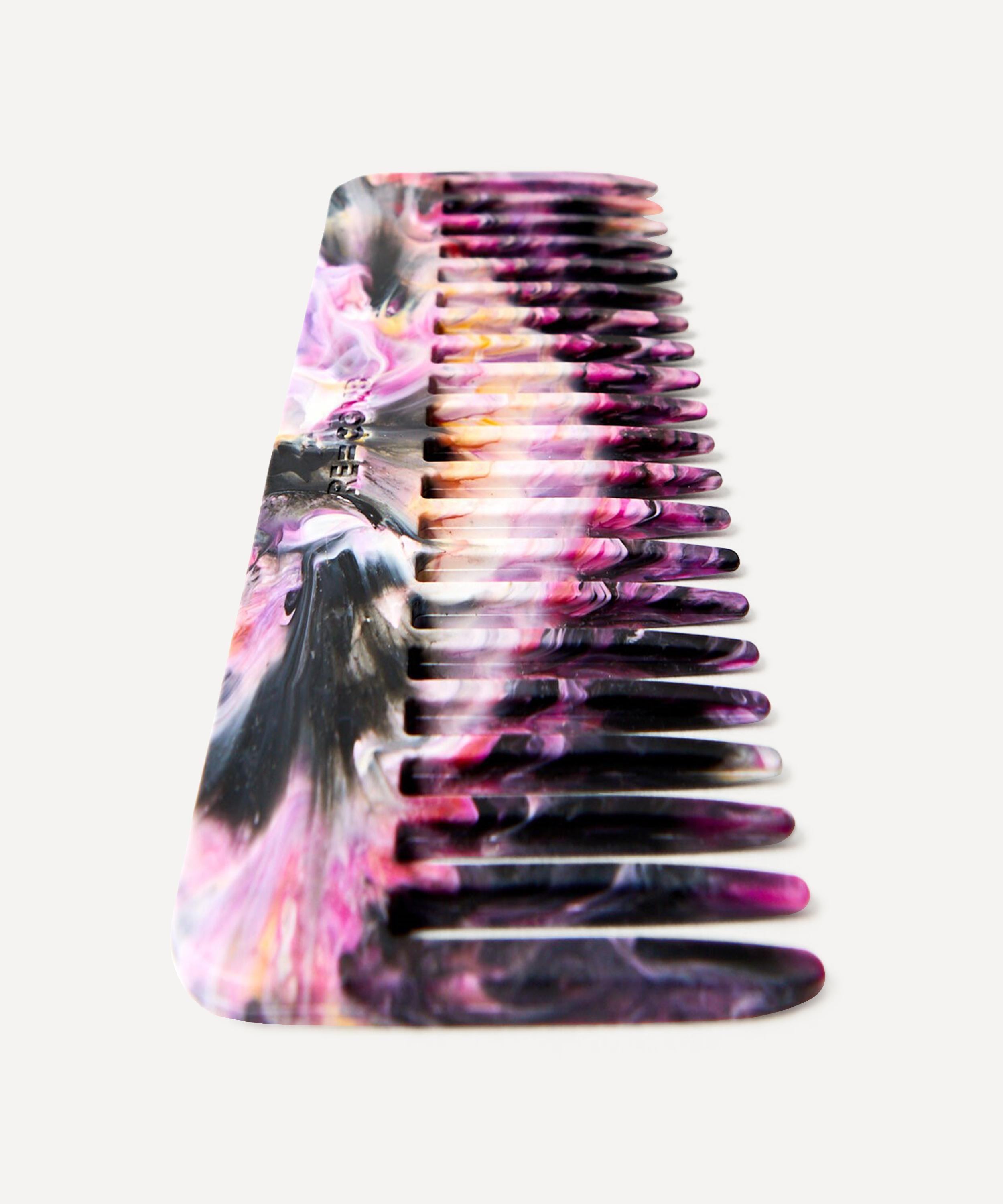 RE=COMB - Marbled Warm Recycled Plastic Comb image number 0