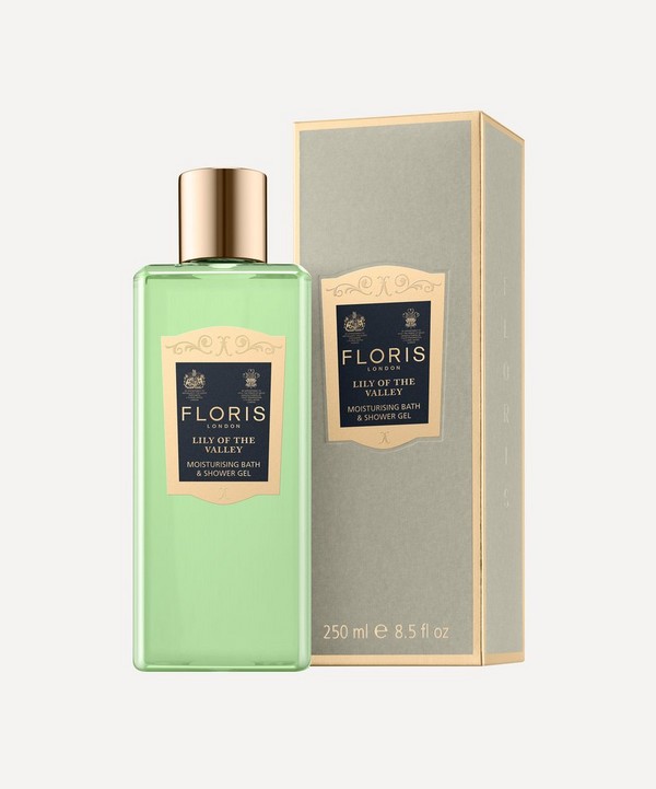 Floris London - Lily of the Valley Moisturising Bath & Shower Gel 250ml image number null