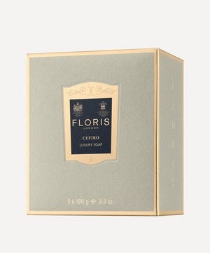 Floris London - Cefiro Luxury Soap 3 x 100g image number 2