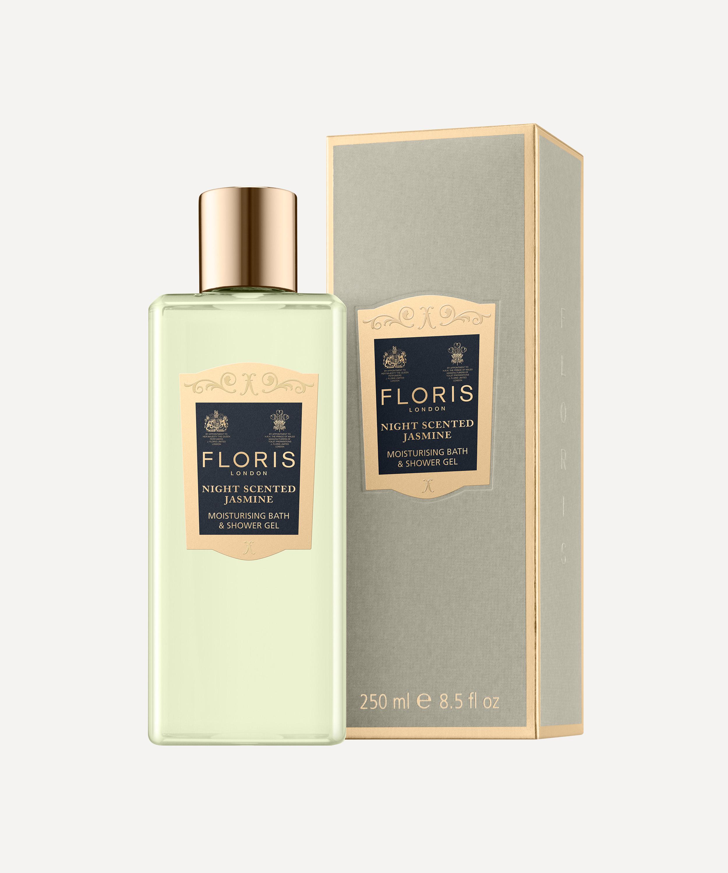 Floris London - Night Scented Jasmine Moisturising Bath & Shower Gel 250ml image number 0