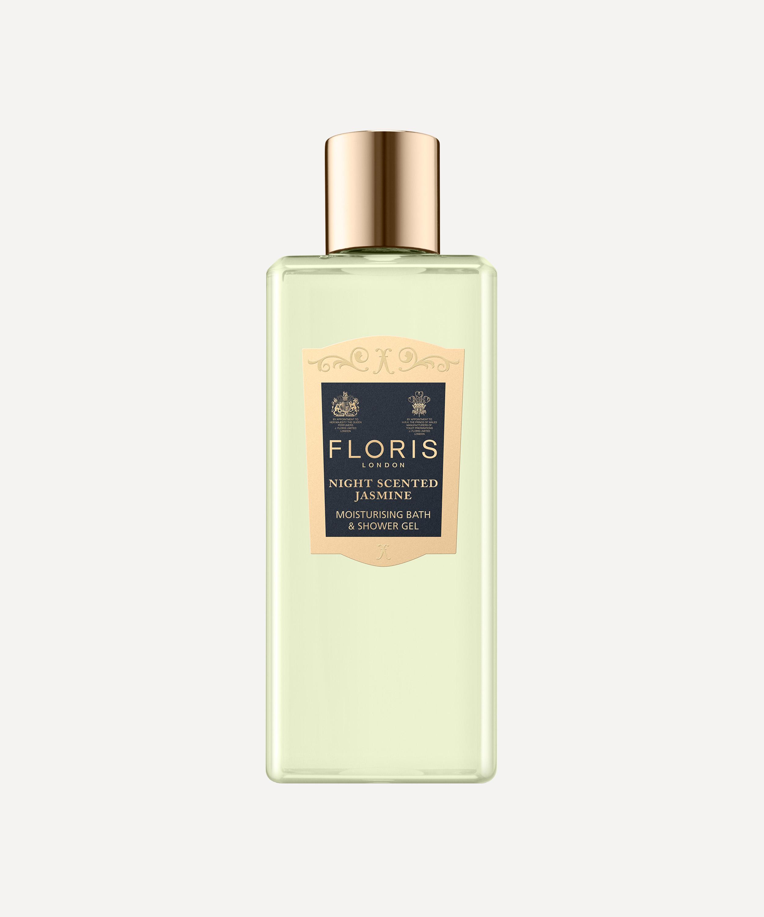 Floris London - Night Scented Jasmine Moisturising Bath & Shower Gel 250ml image number 1