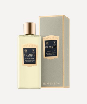 Floris London - White Rose Moisturising Bath & Shower Gel 250ml image number 0