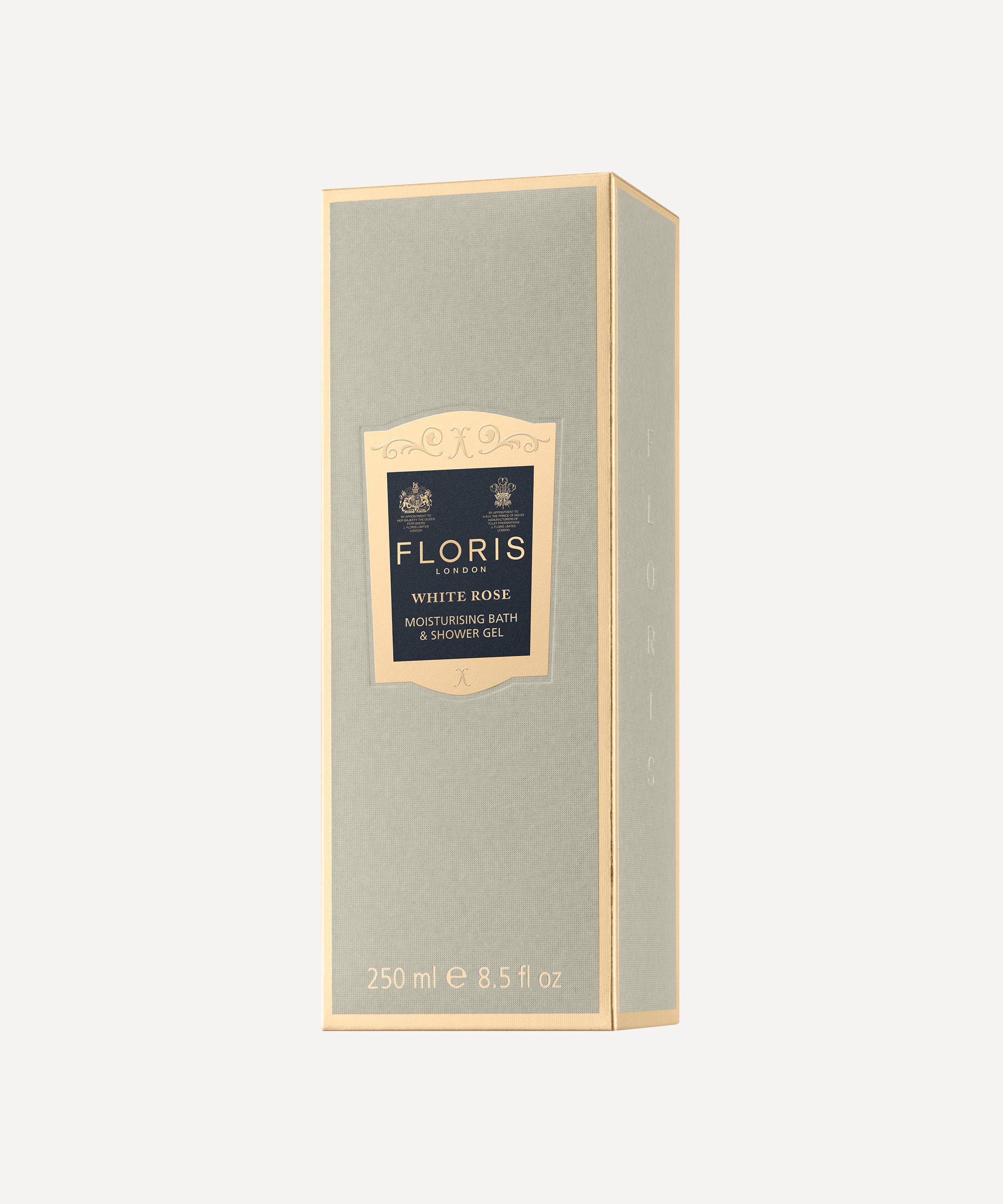 Floris London - White Rose Moisturising Bath & Shower Gel 250ml image number 2