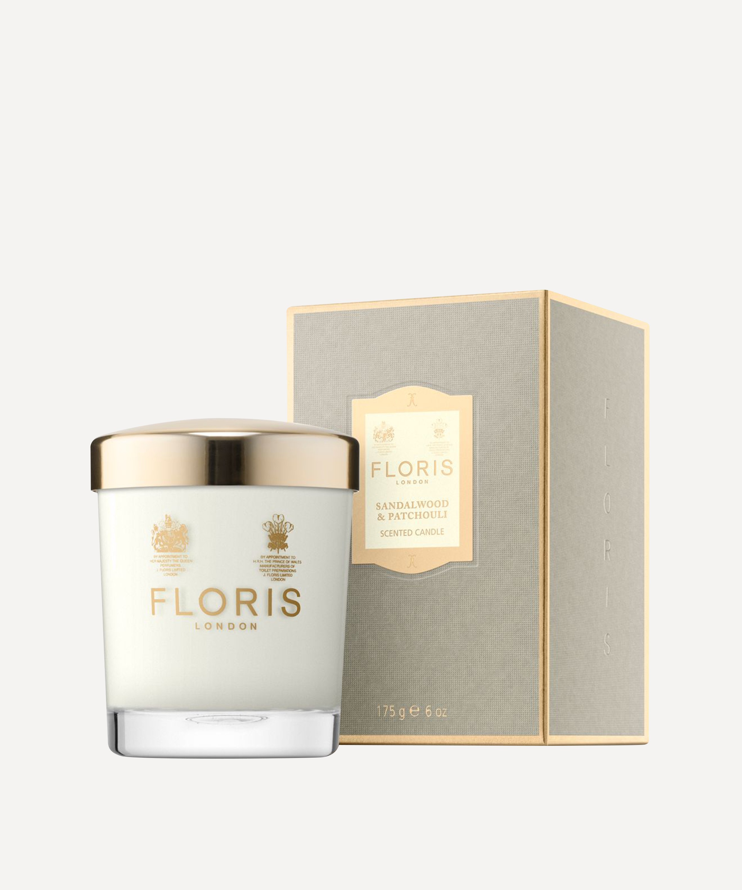 Floris London - Sandalwood and Patchouli Scented Candle 175g image number 1