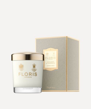 Floris London - Cinnamon and Tangerine Scented Candle 175g image number 1