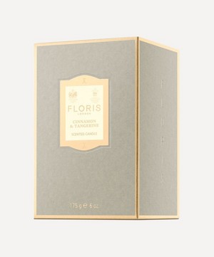Floris London - Cinnamon and Tangerine Scented Candle 175g image number 2
