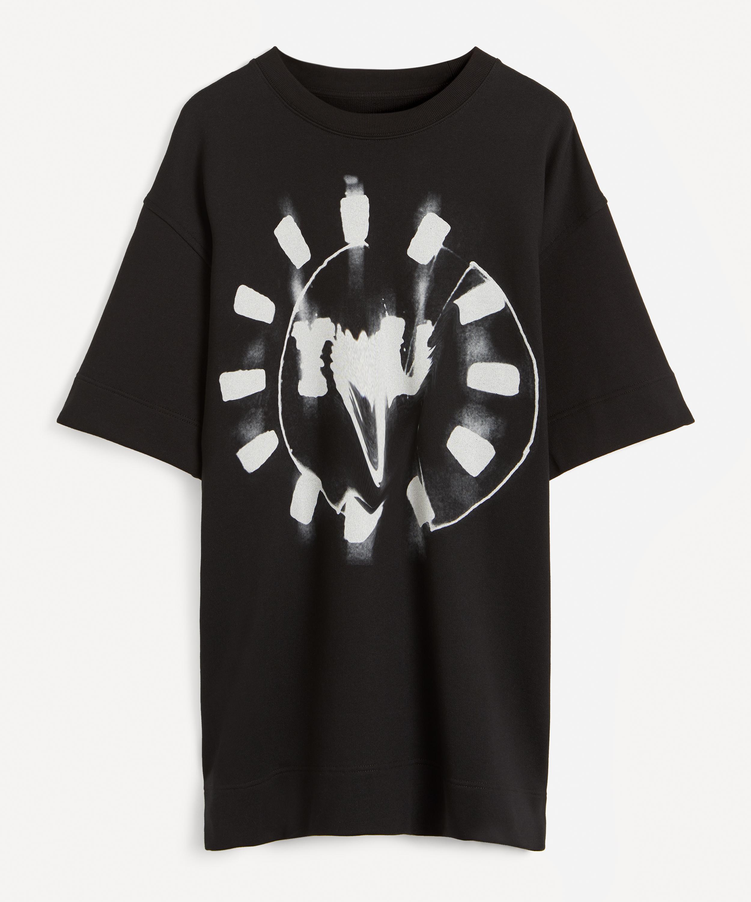 Dries Van Noten Len Lye 'you' Print Oversized Sweatshirt In Black