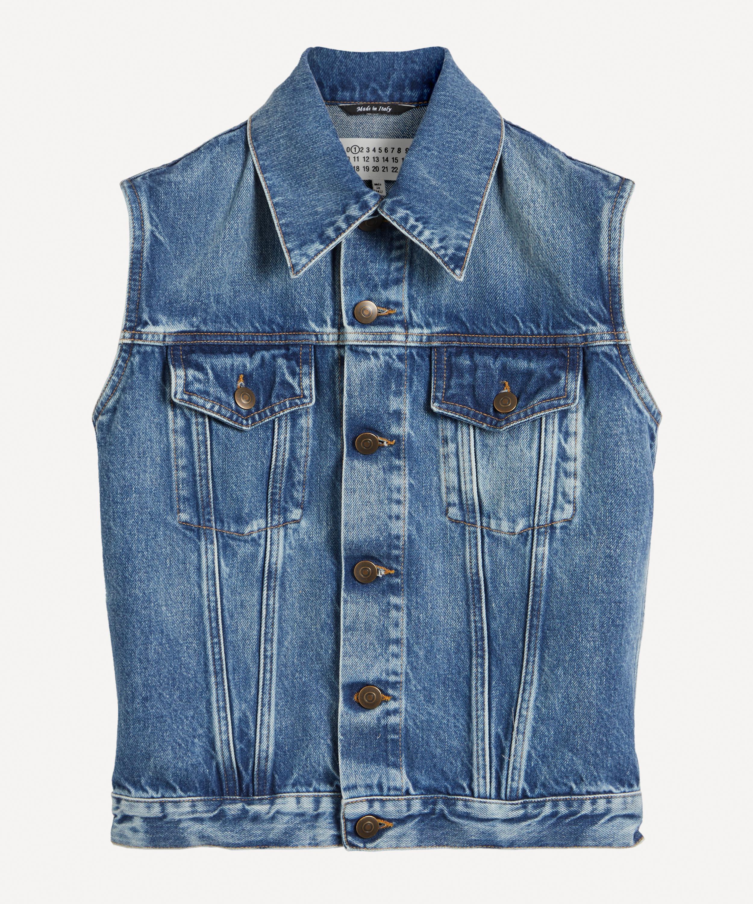 liberty blues denim vest