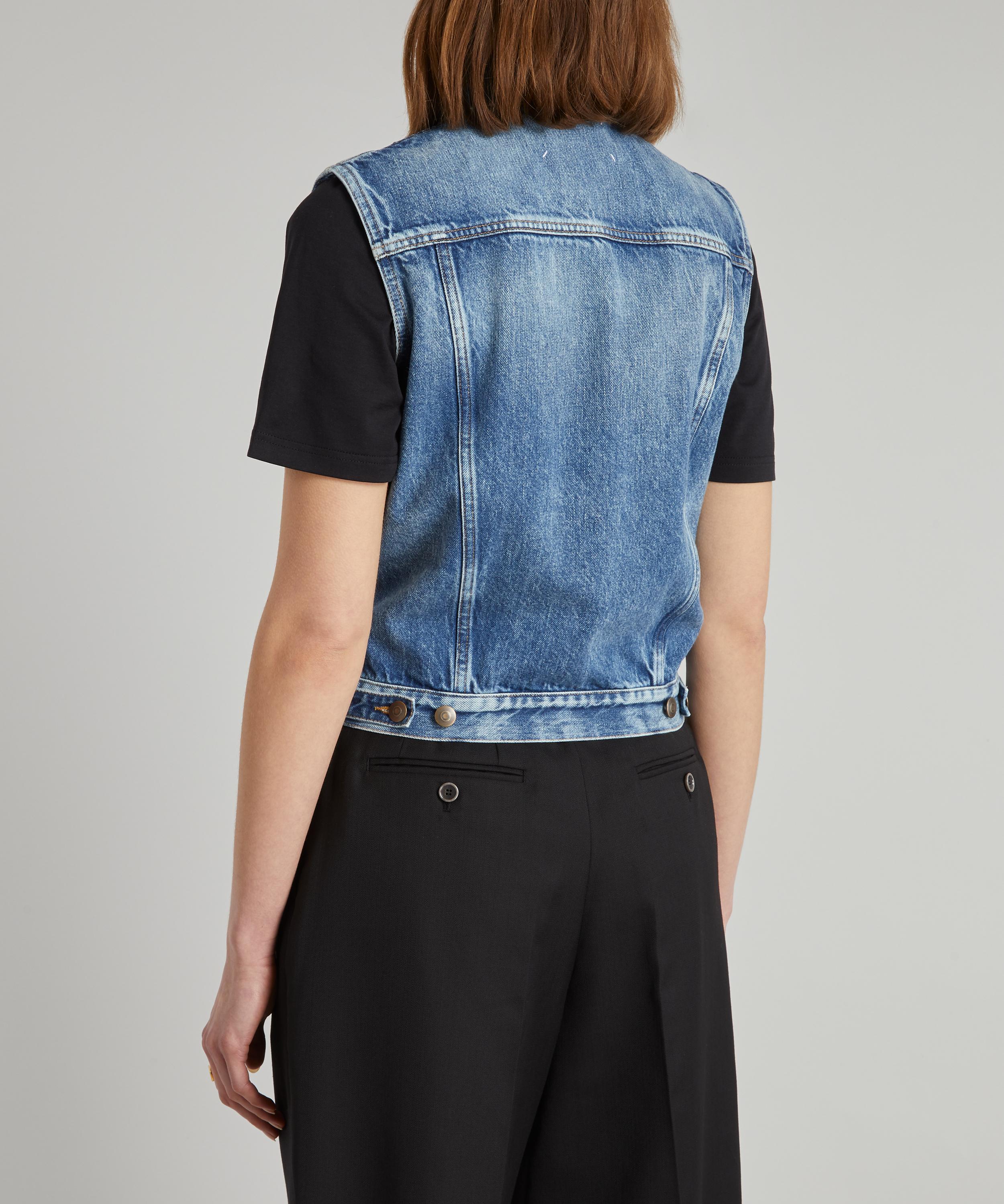 liberty blues denim vest