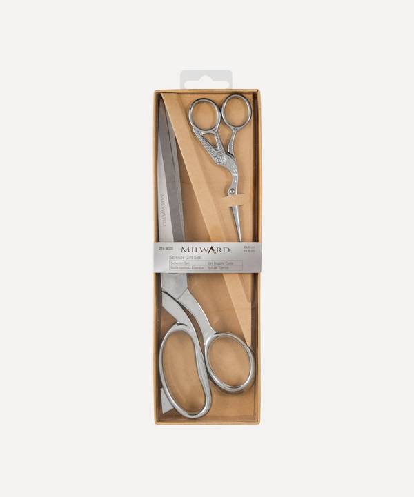 Groves - Milward Silver Scissors Gift Set