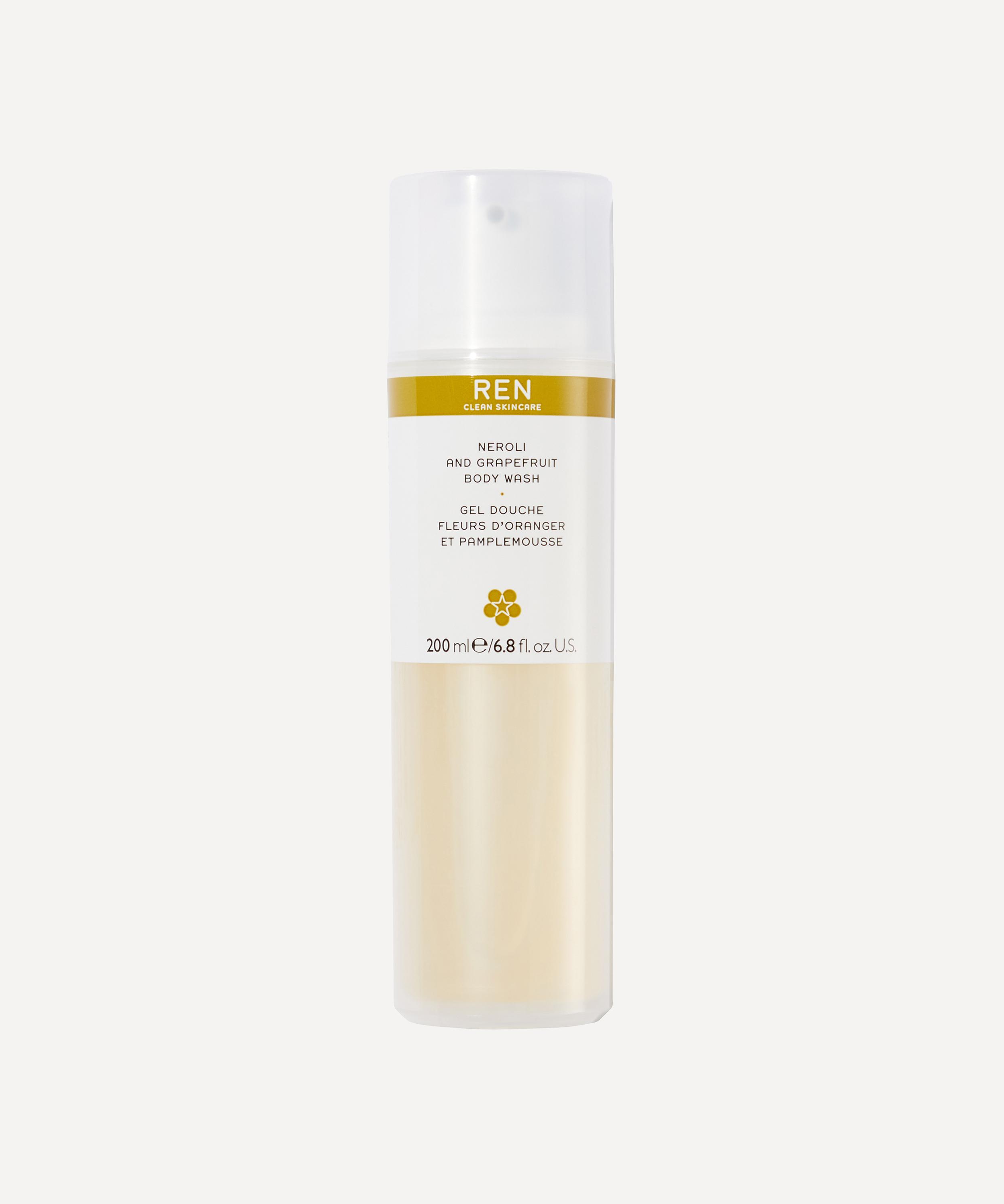 REN Clean Skincare - Neroli and Grapefruit Body Wash 200ml image number 0