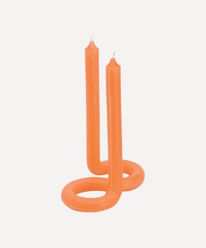 Lex Pott - Twist Candle Orange image number 0