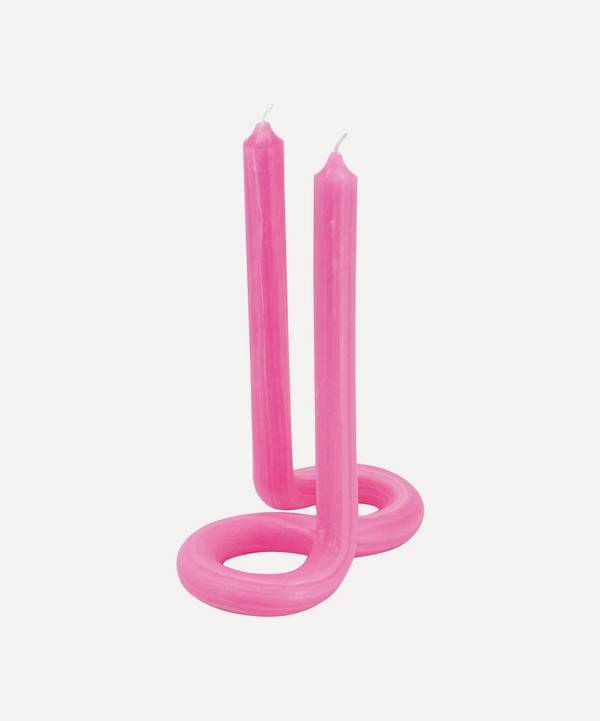 Lex Pott - Twist Candle Pink image number 0