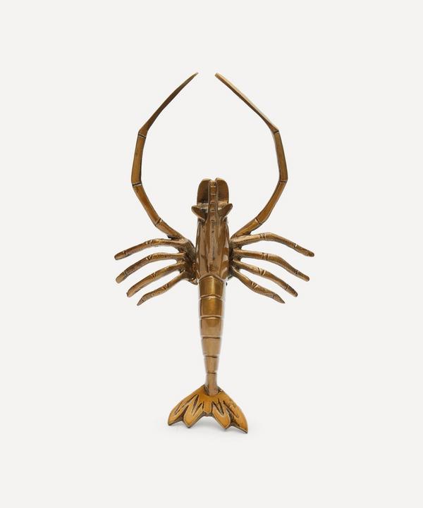 Rockett St George - Brass Lobster Display Ornament image number null