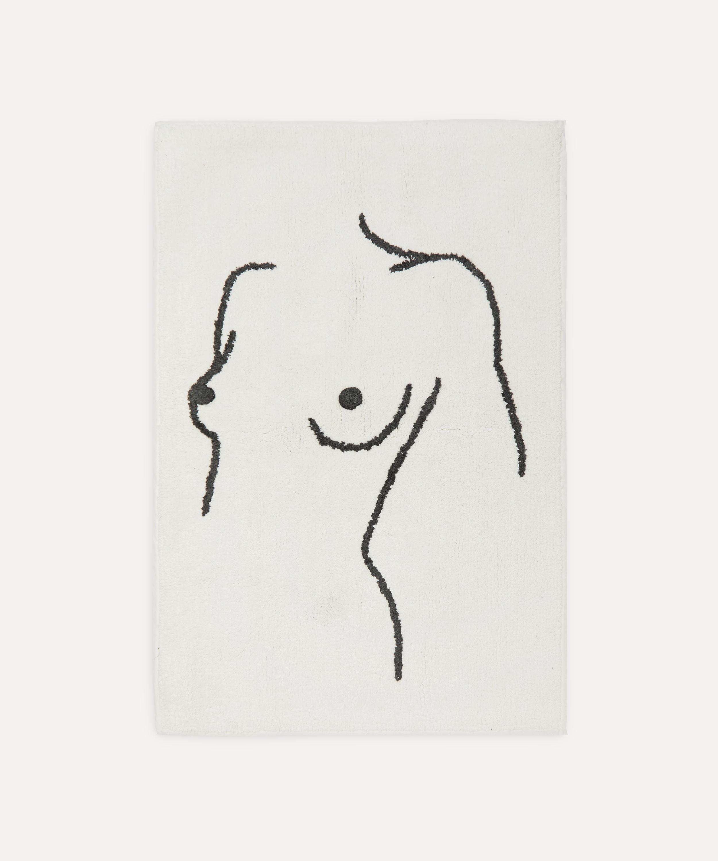 Rockett St George - Naked Lady Bath Mat image number 0