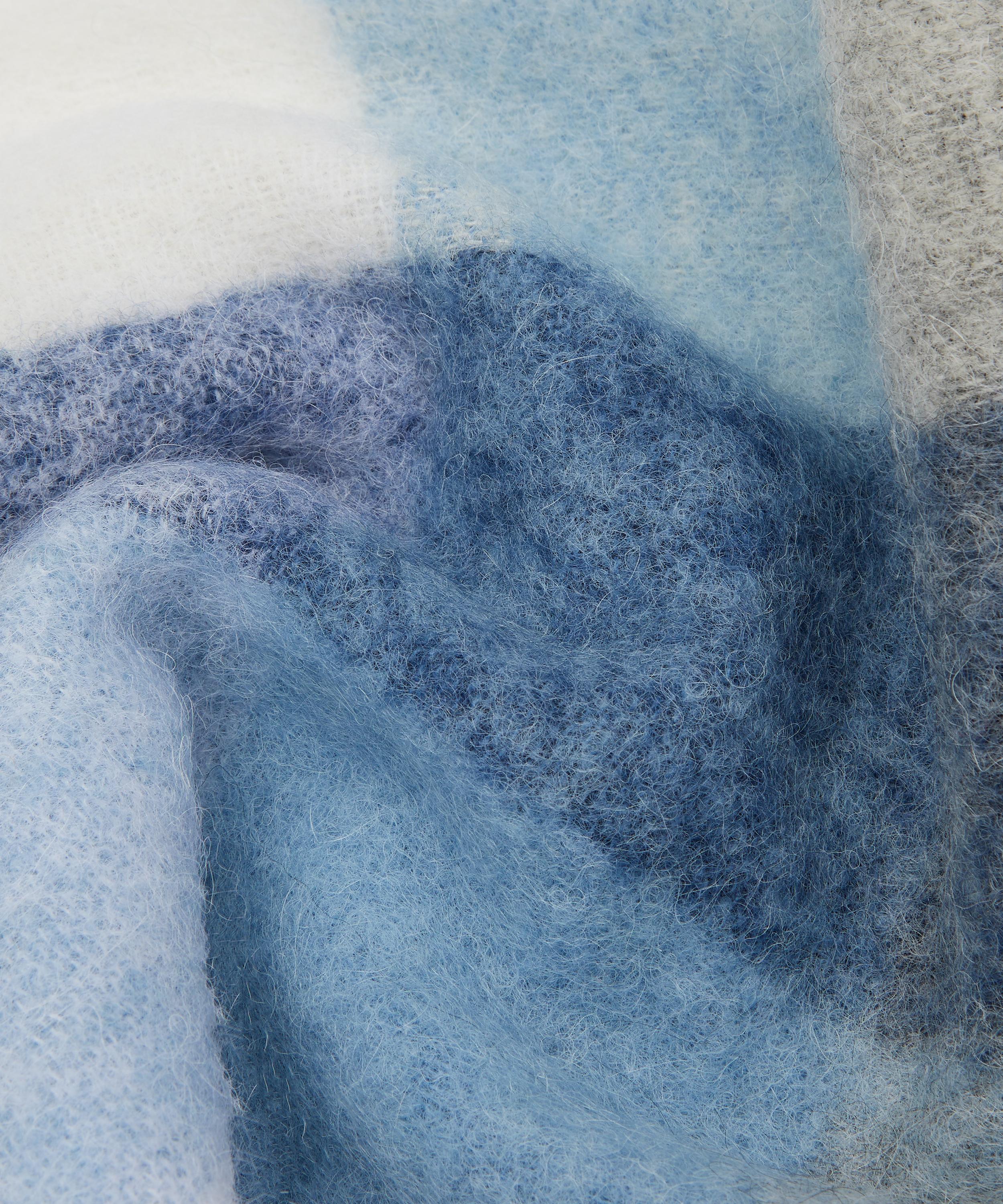 Acne Studios - Mohair Checked Scarf image number 3