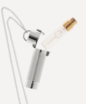 Veronique Gabai - Silver-Tone Saint Tropez Perfume Holder Pendant Necklace image number 3