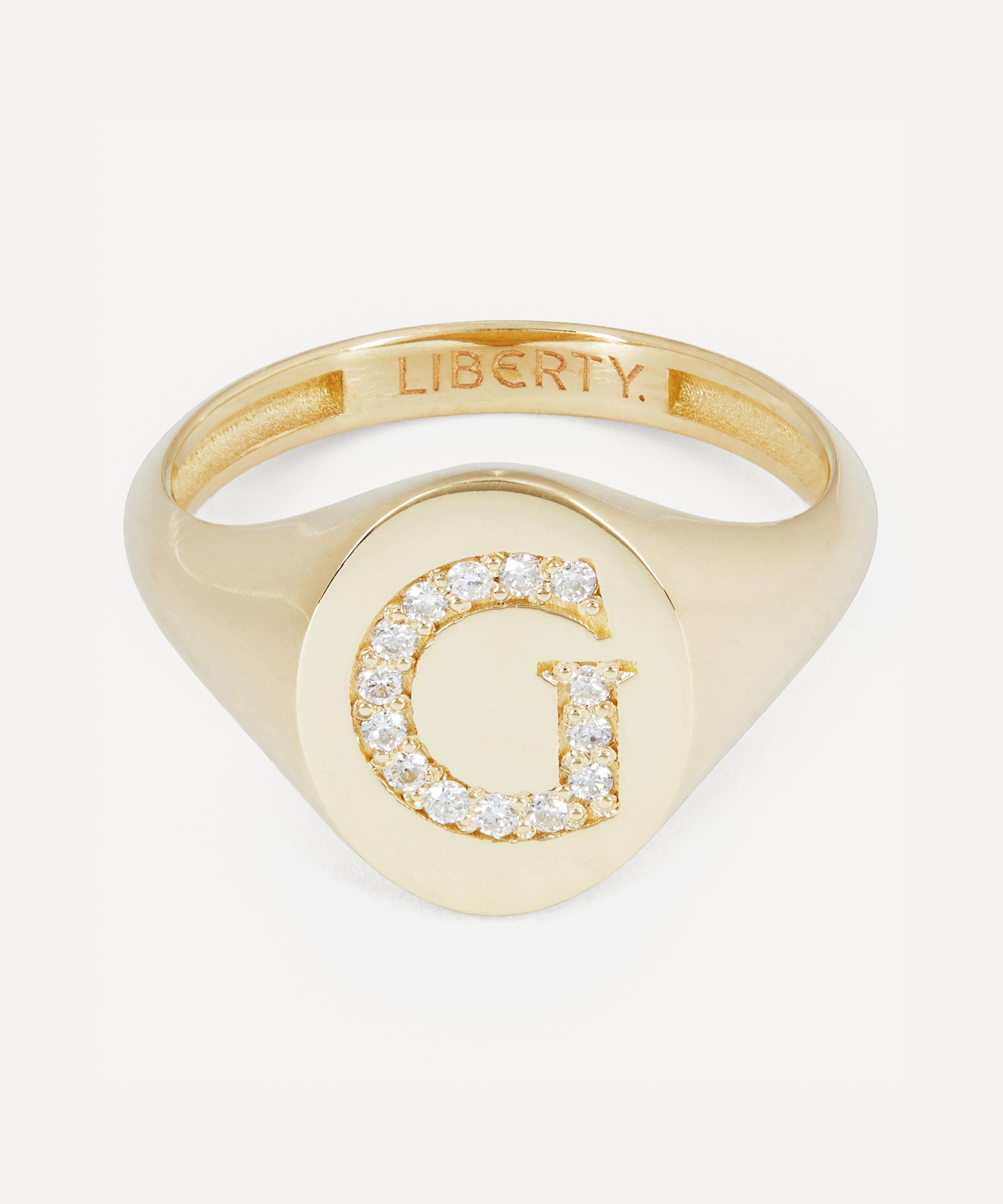 G sale signet ring