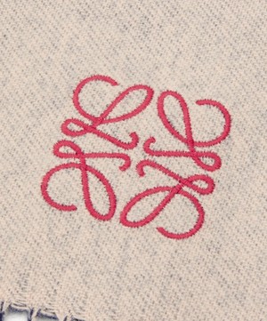 Loewe - Bi-Colour Wool-Blend Scarf image number 4
