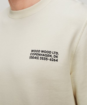 Wood Wood - Hugh Info Sweatshirt image number 4