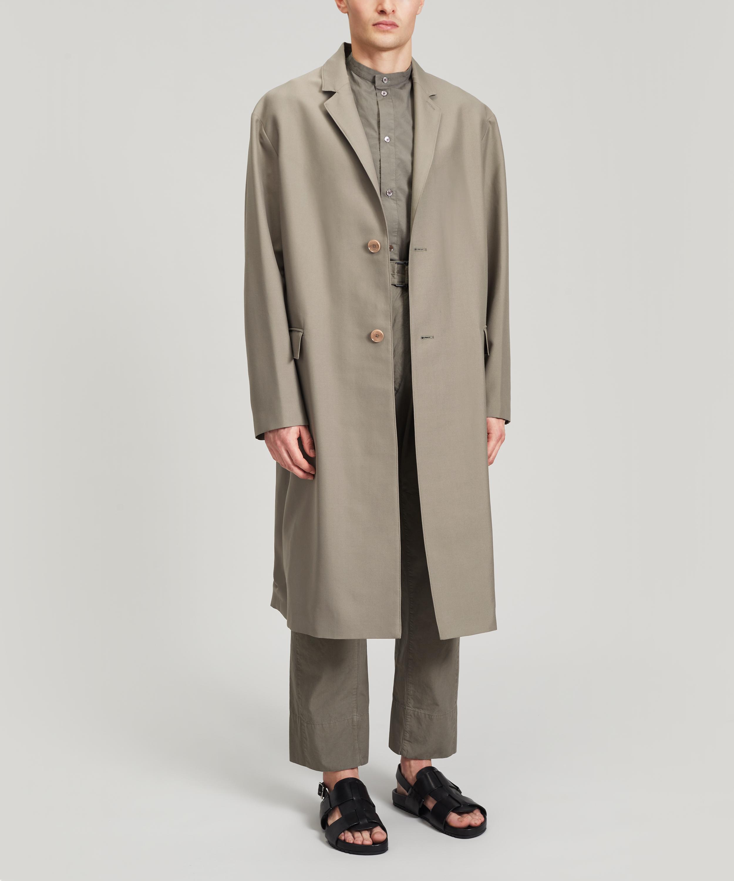 lemaire light suit coat