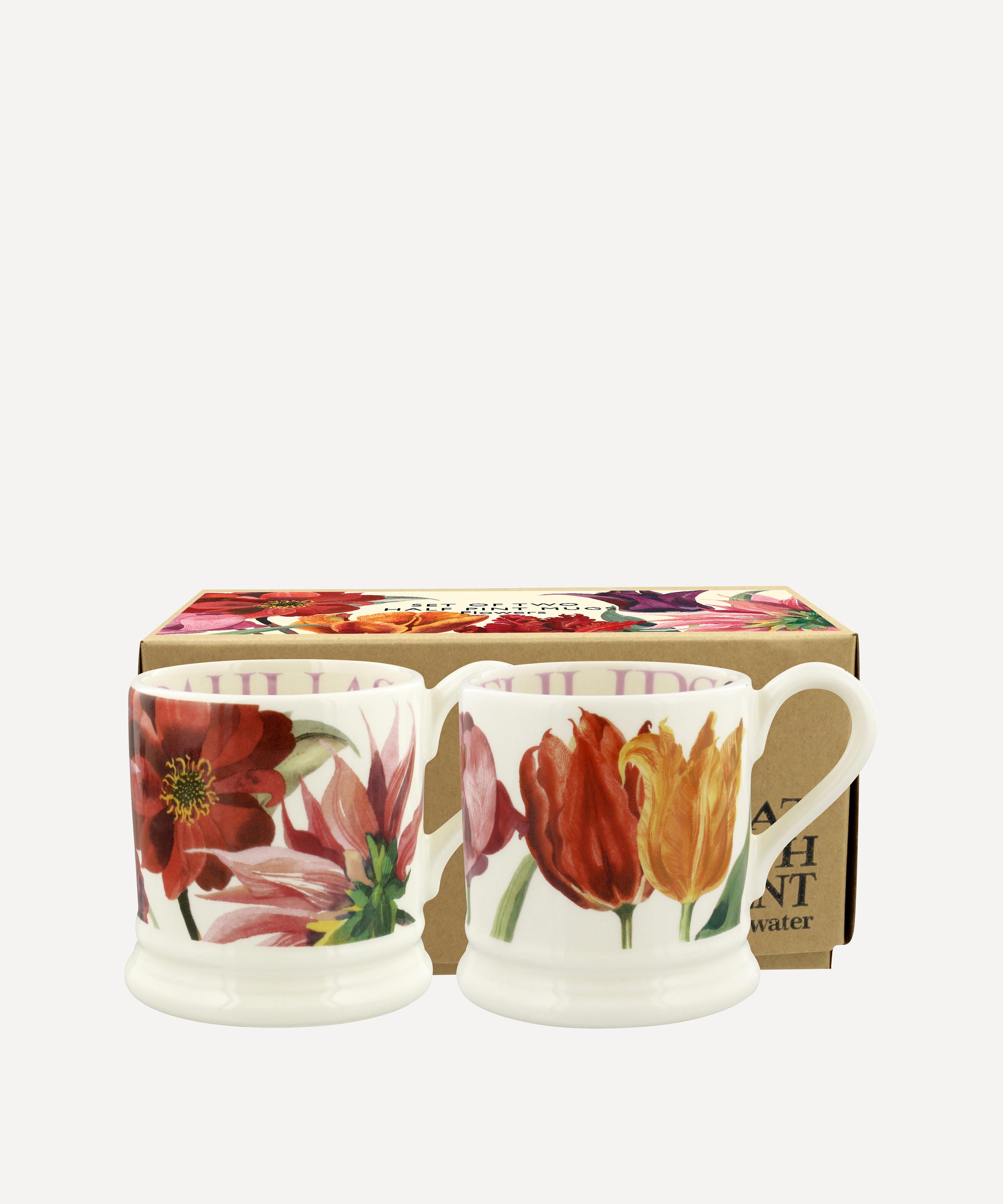 Emma Bridgewater - Flowers Boxed Half-Pint Mugs Set of Two