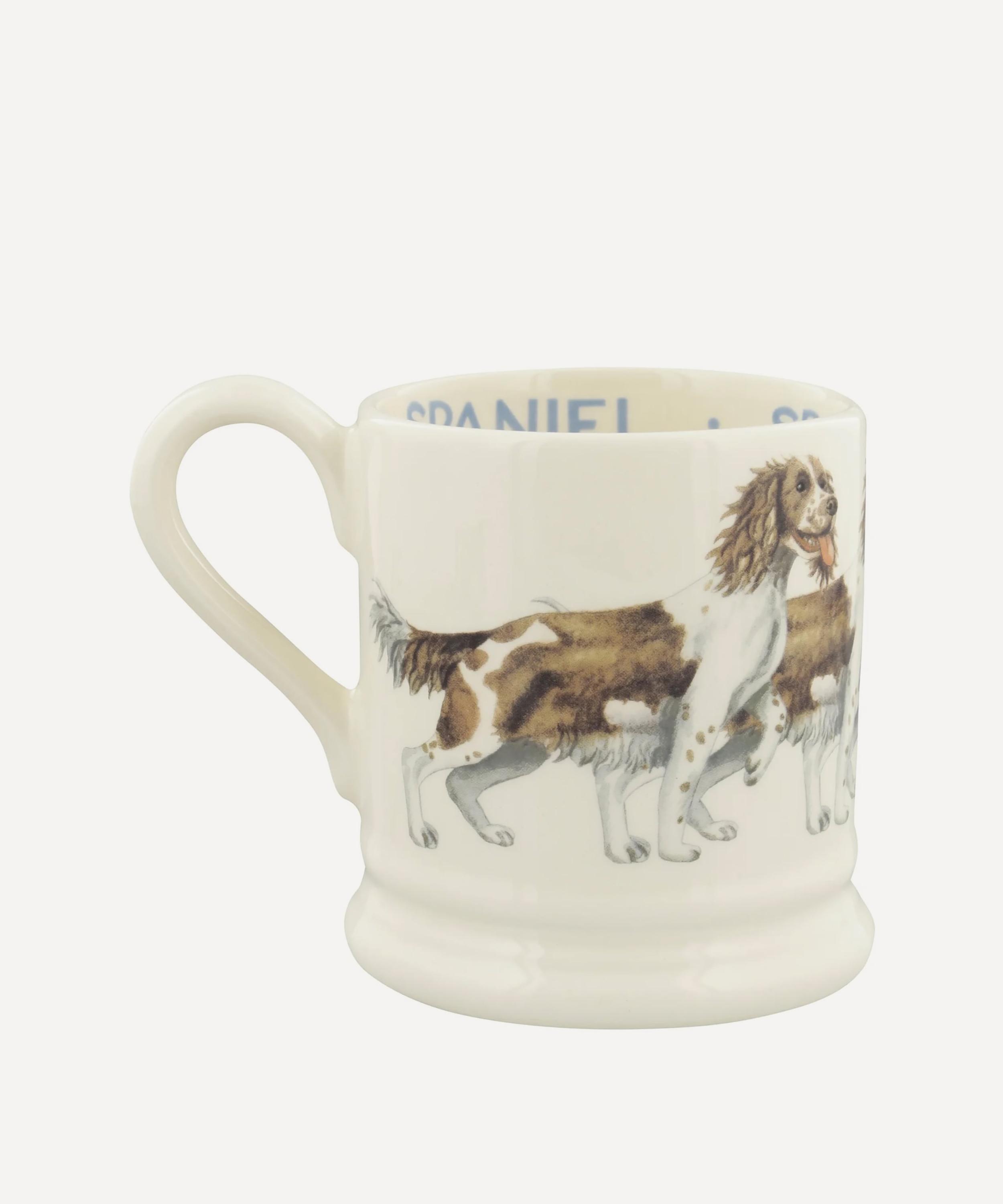 Emma Bridgewater - Brown and Cream Spaniel Half-Pint Mug image number 1