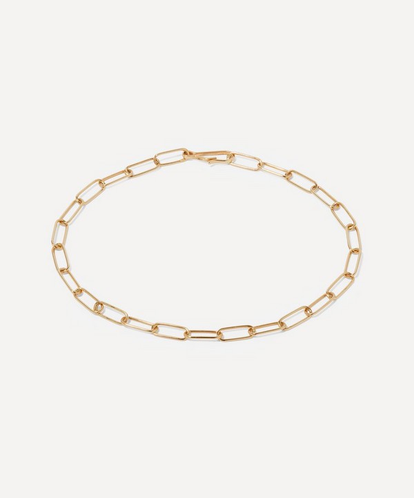 Annoushka - 14ct Gold Mini Cable Chain Large Bracelet image number null