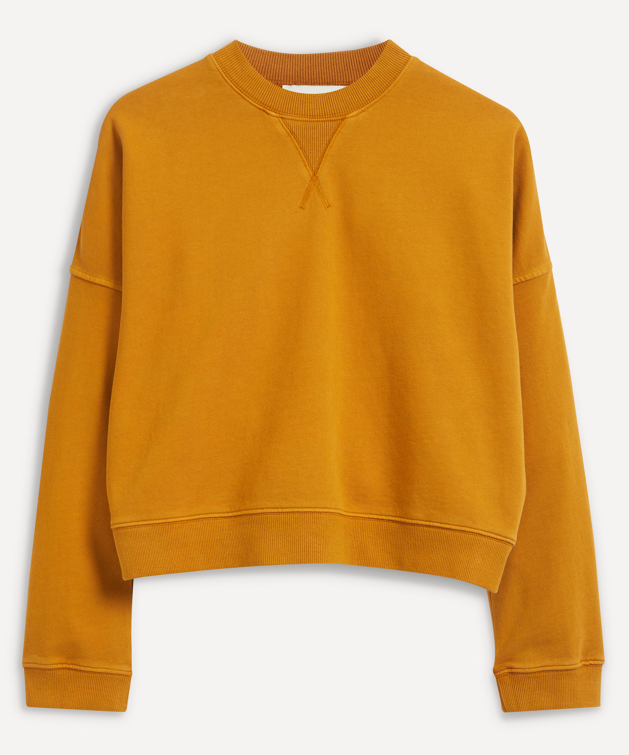 Ymc You Must Create Almost Grown Oversized Sweater In Yellow