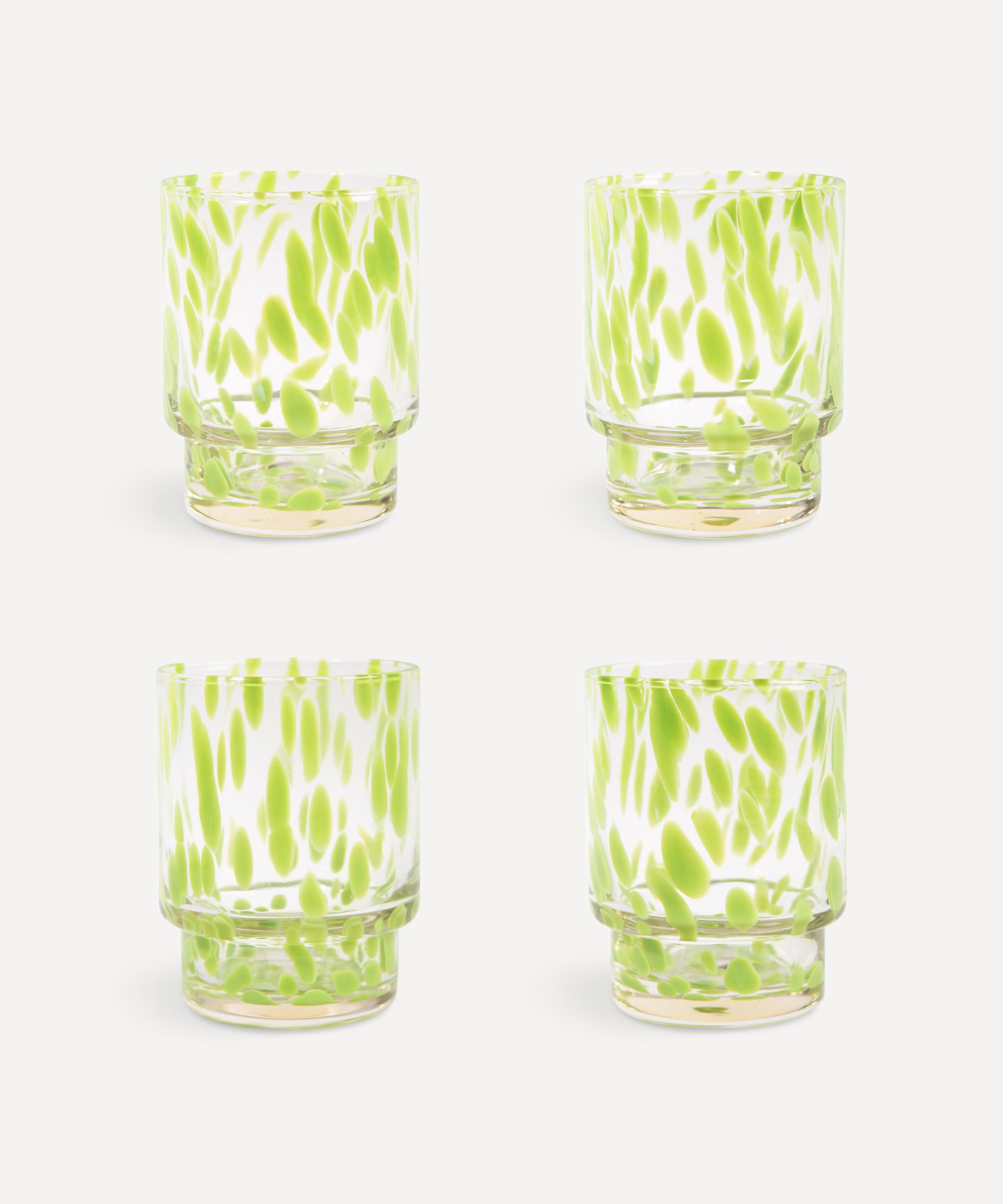 Klevering - Tortoiseshell Glasses Set of Four image number 0
