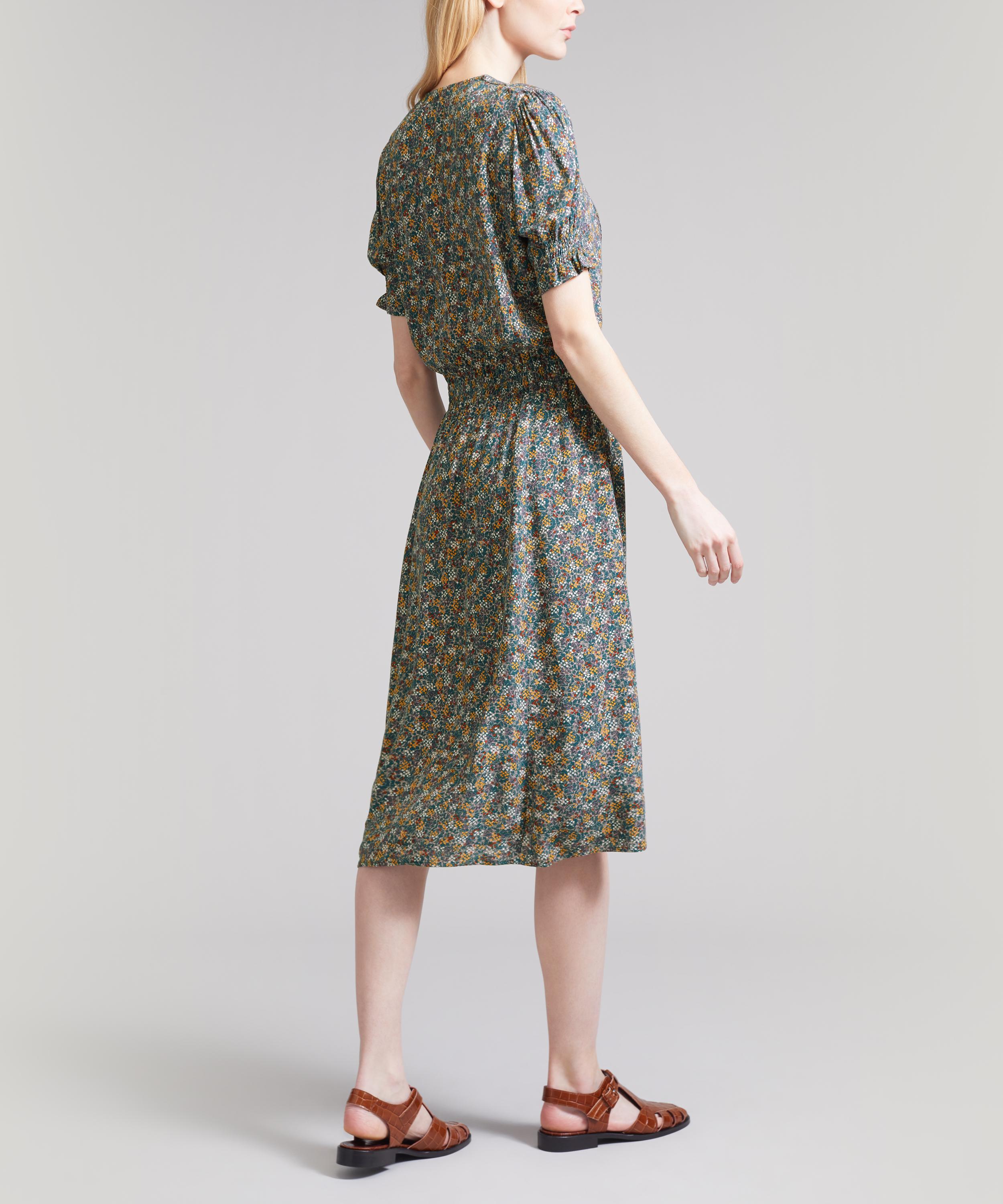 SESSUN MADOURA PRINTED MIDI-DRESS