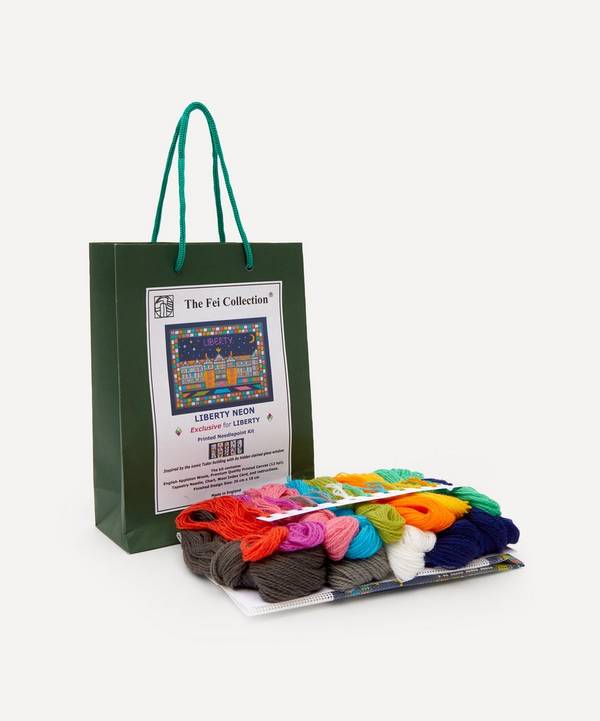 The Fei Collection - Liberty Neon Printed Needlepoint Kit