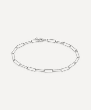 Monica Vinader - Silver Alta Textured Chain Bracelet image number 0