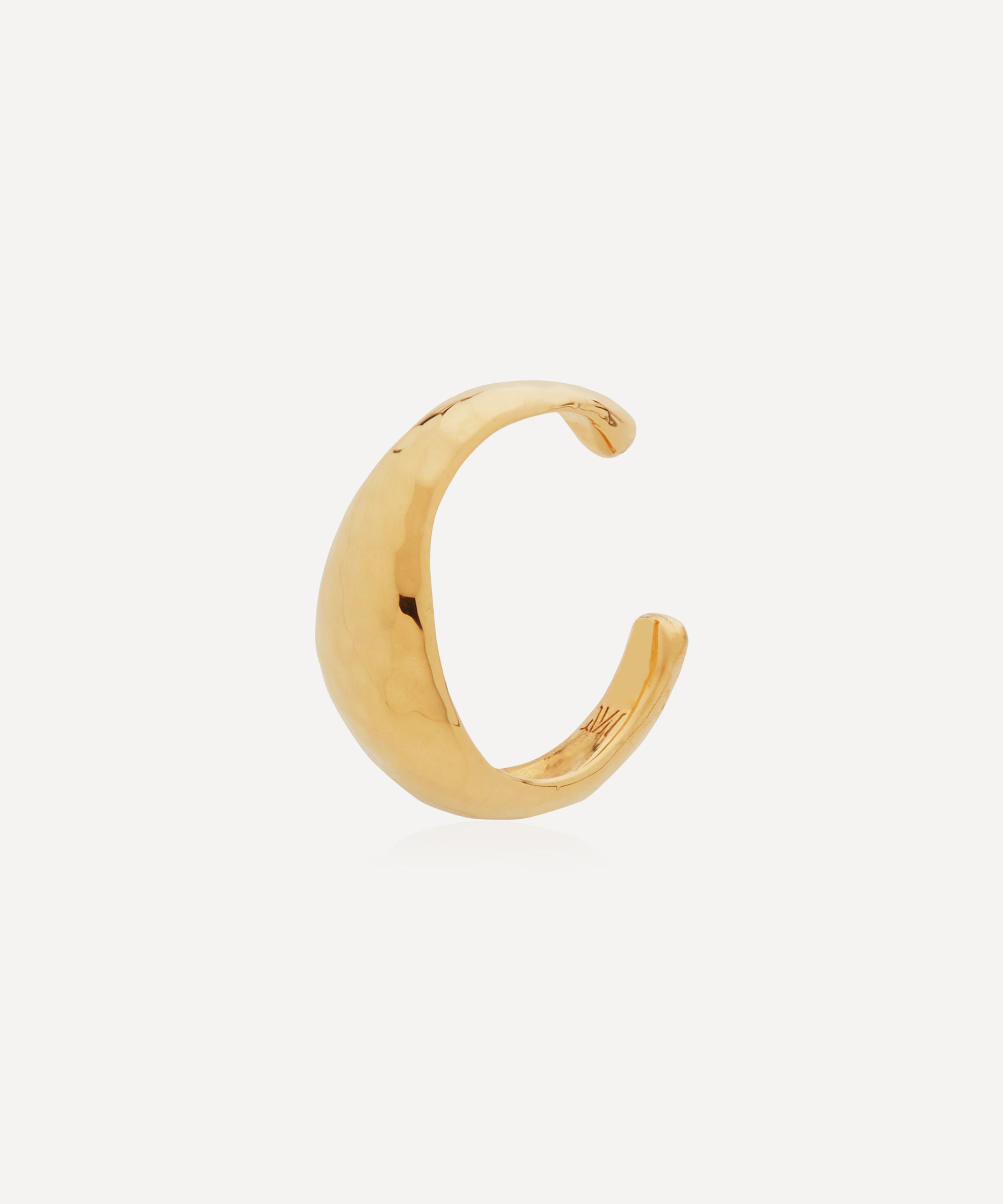 Monica Vinader Gold Plated Vermeil Silver Deia Ear Cuff