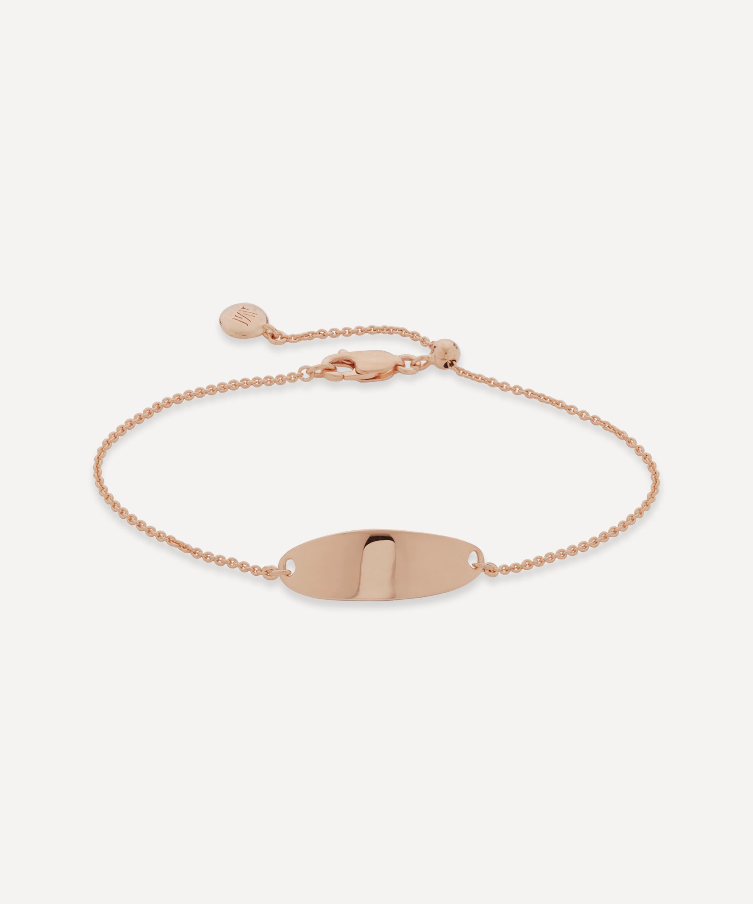 Monica Vinader - Rose Gold Plated Vermeil Silver Nura Tiny Fine Chain Bracelet image number 0