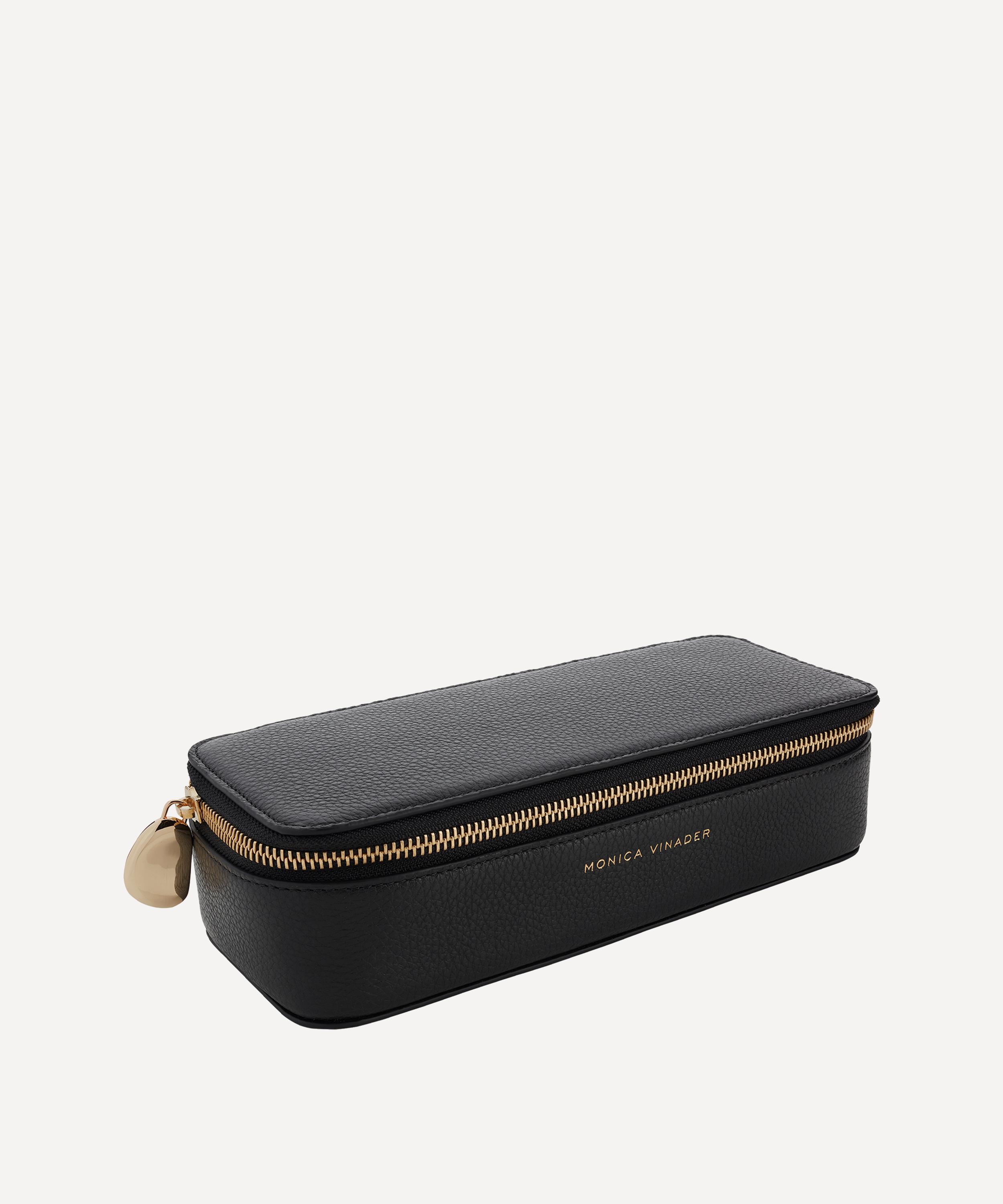 Monica Vinader - Large Leather Trinket Box image number 0