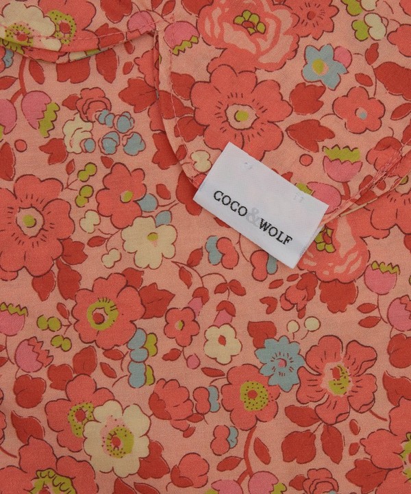 Coco & Wolf - Betsy Coral Scallop Napkins Set of Two image number 3