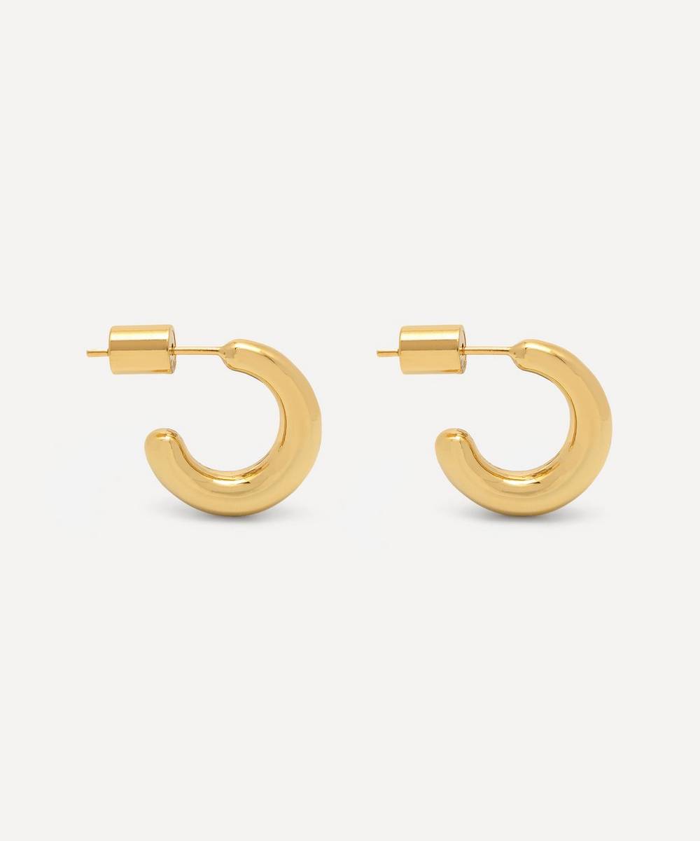 Estella Bartlett - Gold-Plated Mini Chunky Hoop Earrings