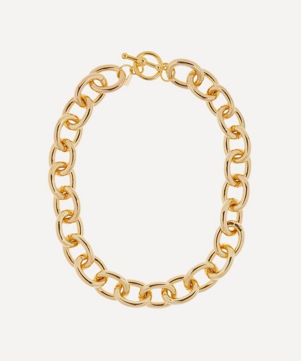 Kenneth Jay Lane - Gold-Plated Chunky Chain Necklace image number null