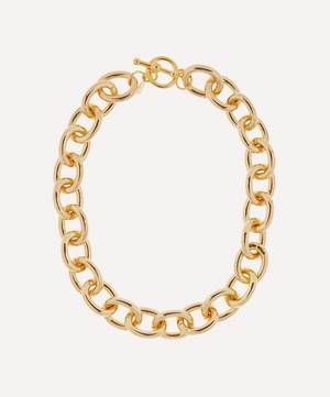 Gold-Plated Chunky Chain Necklace