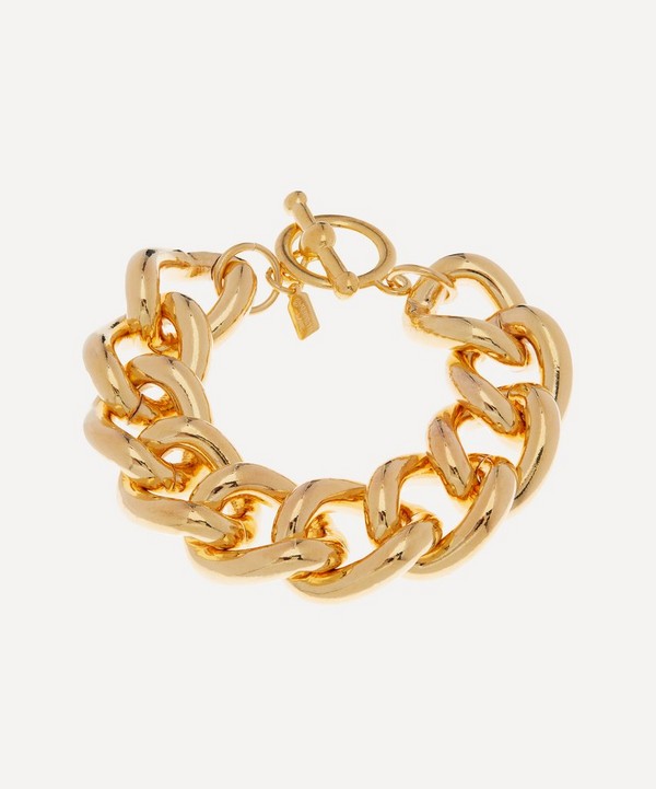 Kenneth Jay Lane - Gold-Plated Chunky Chain Bracelet