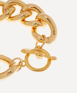 Kenneth Jay Lane - Gold-Plated Chunky Chain Bracelet image number 3