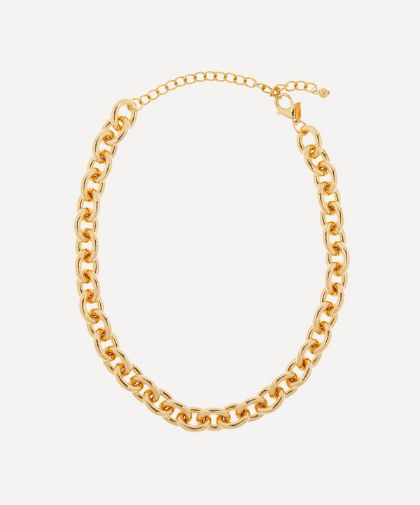 Kenneth Jay Lane - Gold-Plated Chain Necklace image number null