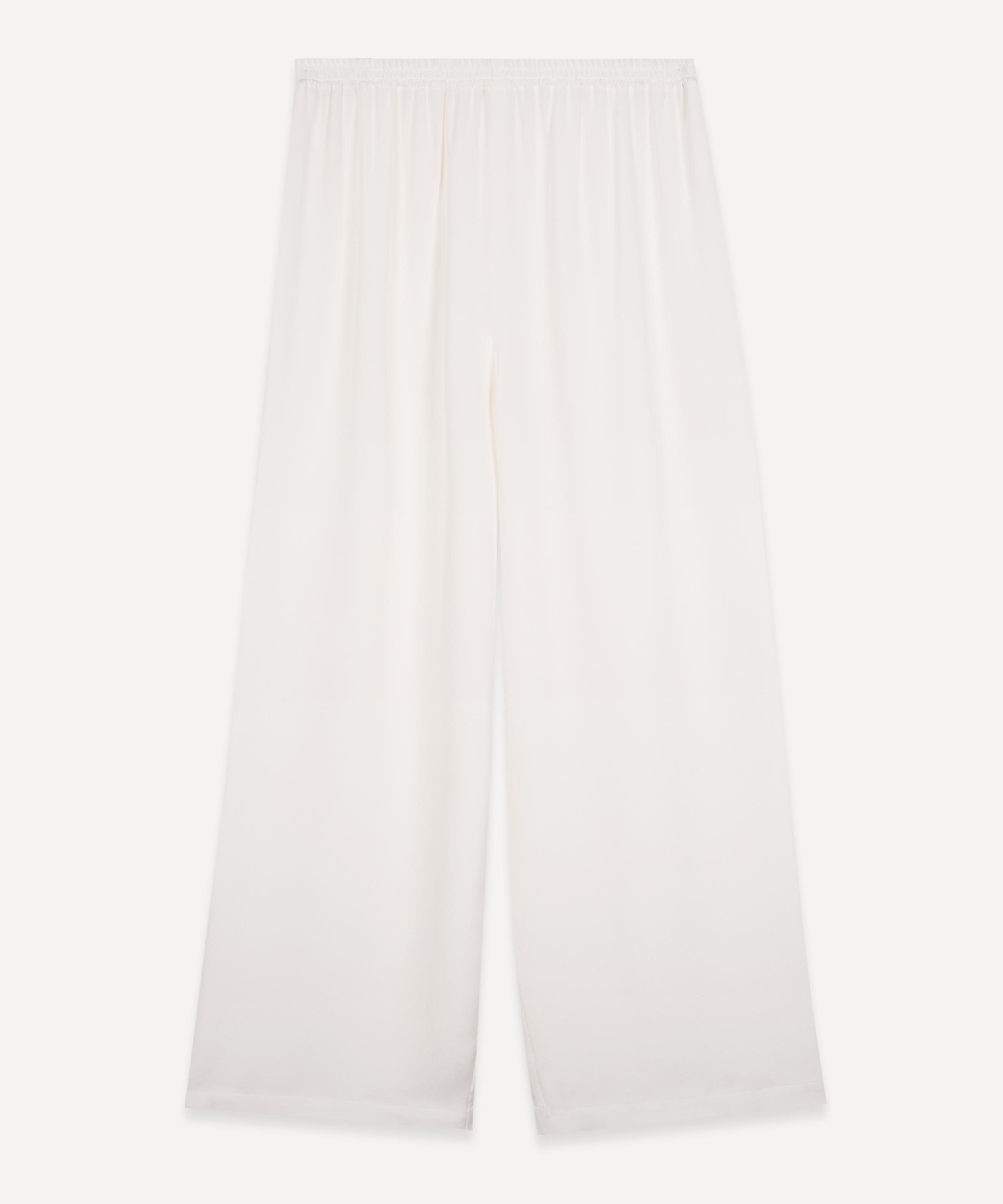 Eskandar - Flared Silk Trousers image number 0