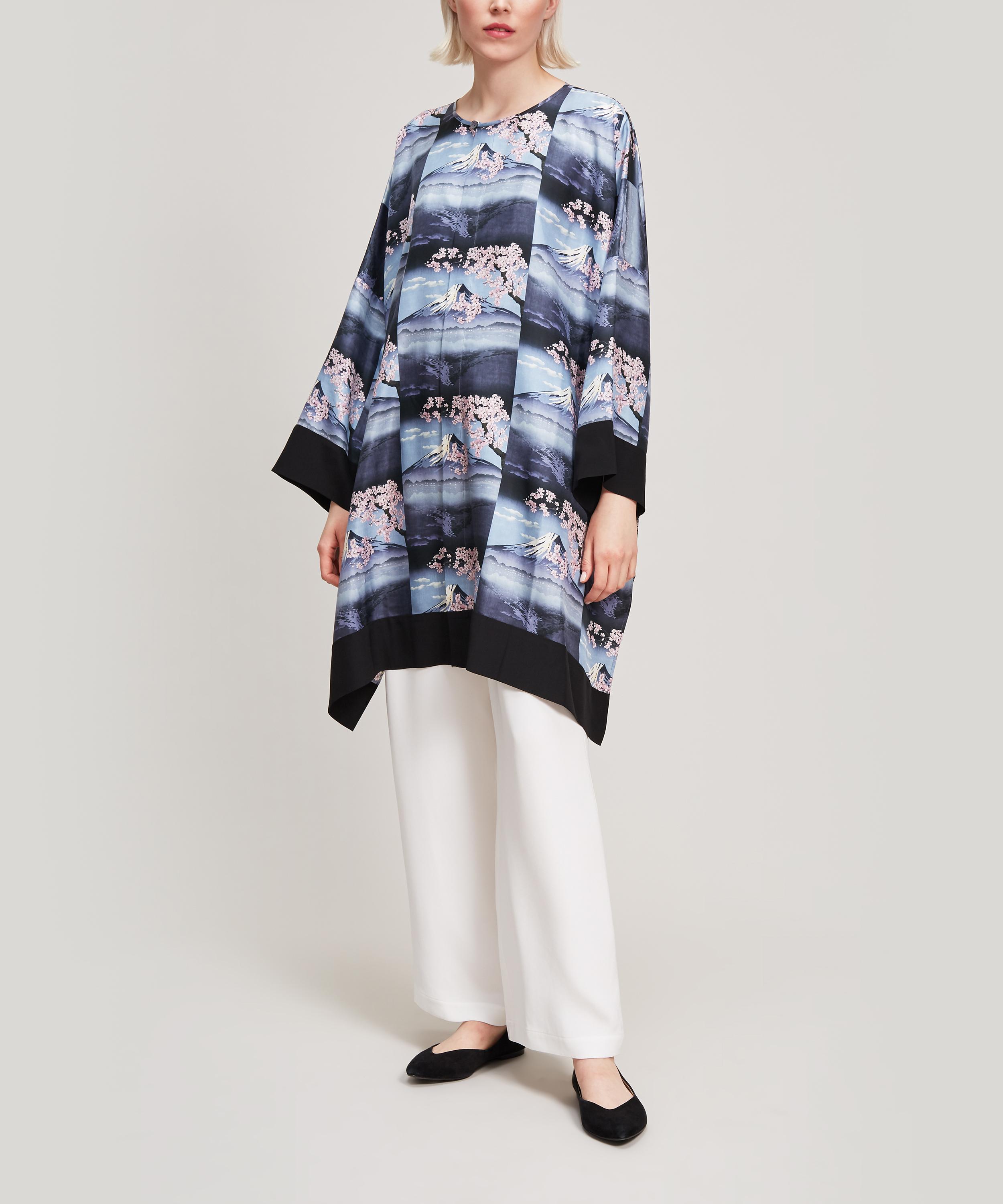 Eskandar - Flared Silk Trousers image number 1