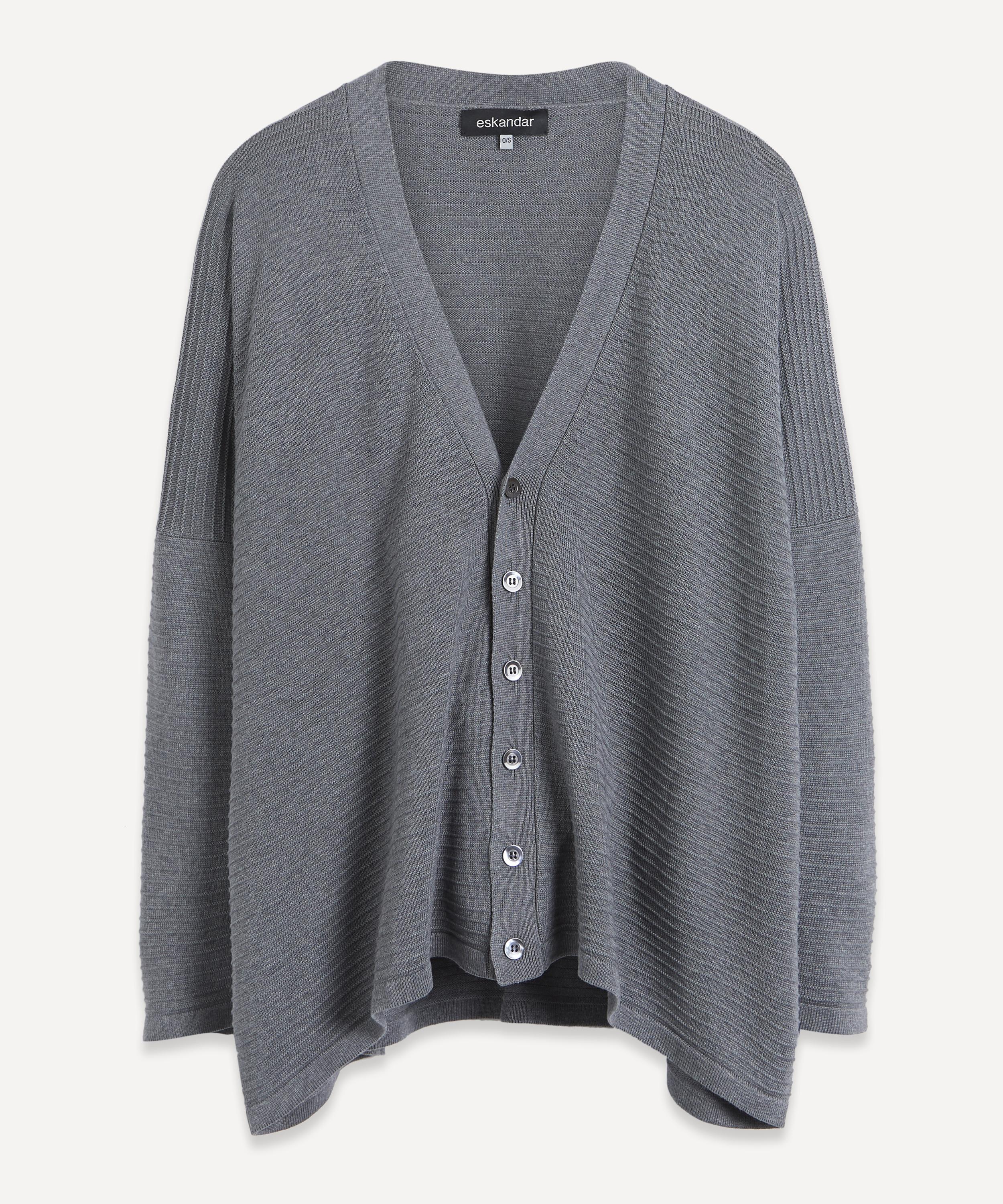 Eskandar - V-Neck Silk Cardigan image number 0