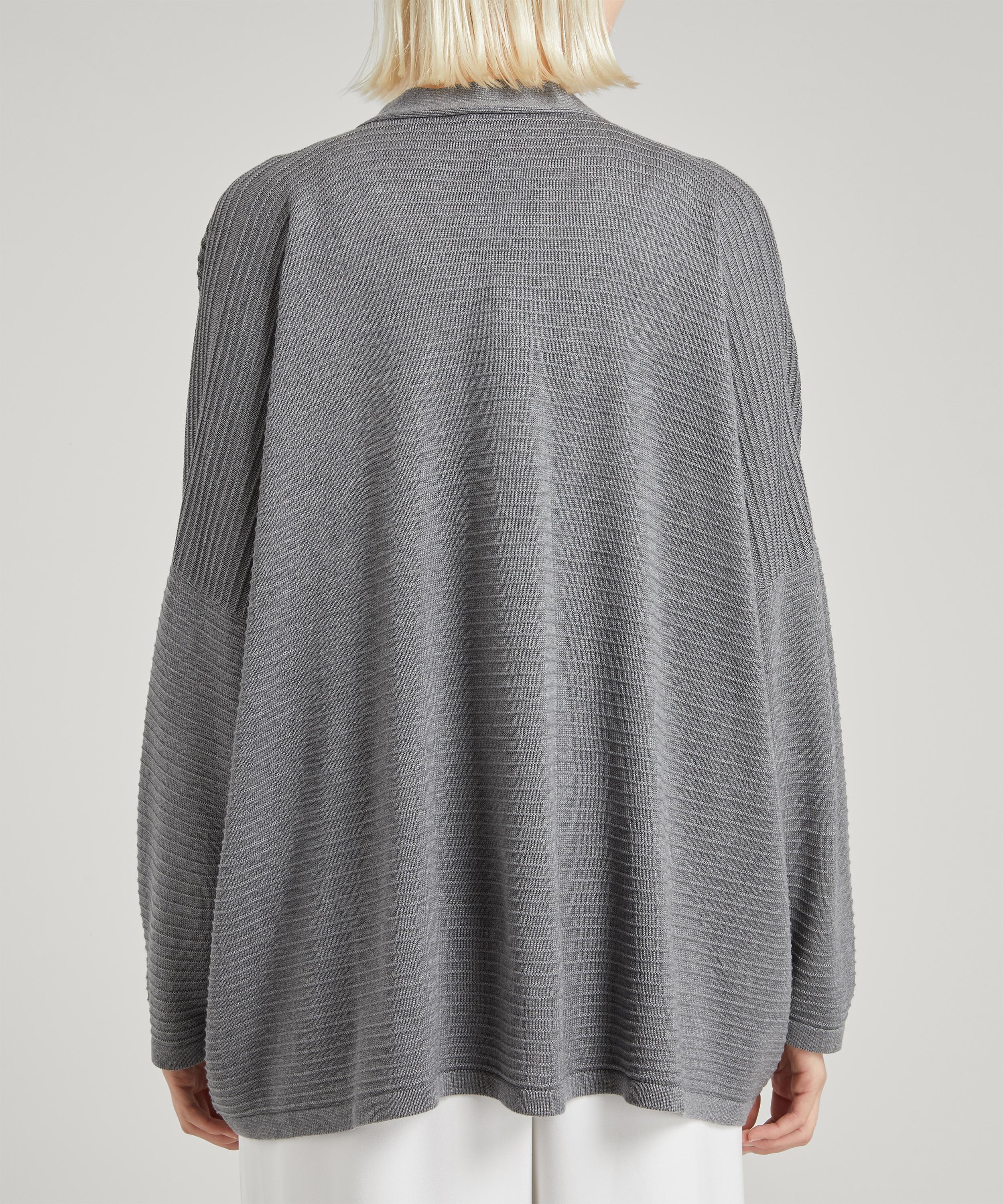 Eskandar - V-Neck Silk Cardigan image number 3