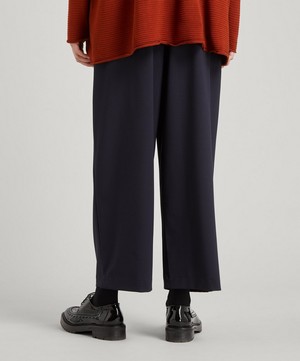 Eskandar - Stretch-Wool Japanese Trousers image number 3